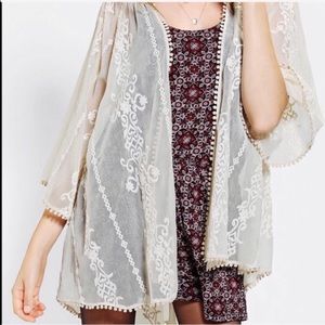 Urban Outfitters Kimchi Blue Cardigan Top Shawl